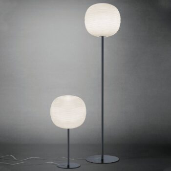 Foscarini Gem terra stojaca lampa, grafit
