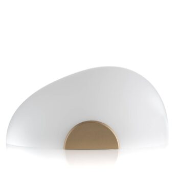 Foscarini Gregg grande semi 2 nástenná lampa zlatá