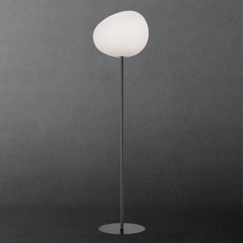 Foscarini Gregg grande stojaca lampa 186 cm grafit Foscarini Gregg grande stojaca lampa 186 cm grafit