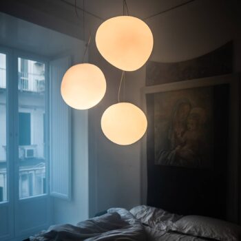 Foscarini Gregg media LED závesné svietidlo, stmievateľné