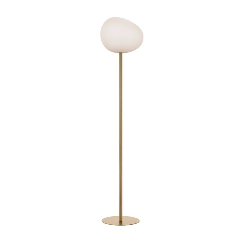Foscarini Gregg media stojaca lampa, 151 cm, zlatá Foscarini Gregg media stojaca lampa, 151 cm, zlatá