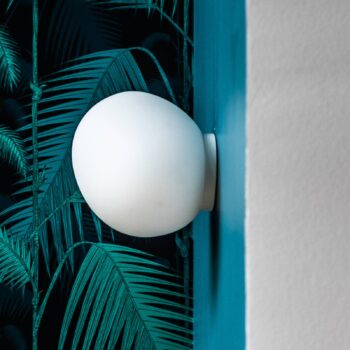 Foscarini Gregg piccola nástenné svetlo biela IP44