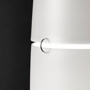 Foscarini Havana stojaca, stmievač, hliník/biela