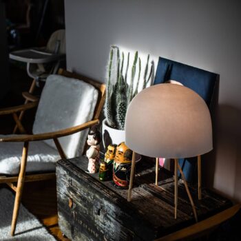 Foscarini Kurage stolová lampa z papiera washi