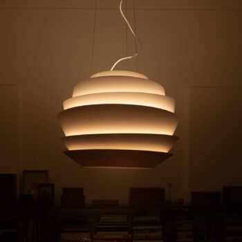 Foscarini Le Soleil závesné LED biela stmievateľné