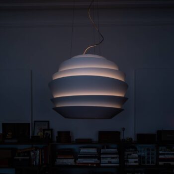 Foscarini Le Soleil závesné LED biela stmievateľné