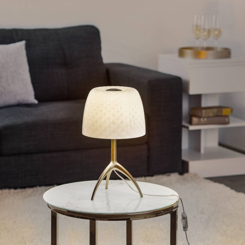 Foscarini Lumiere 30 grande stolová lampa Pastilka Foscarini Lumiere 30 grande stolová lampa Pastilka