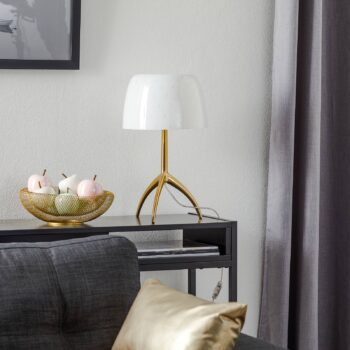 Foscarini Lumiere 30 grande stolová lampa sklo