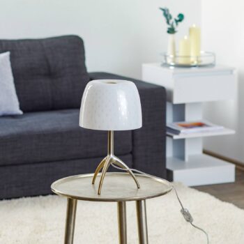 Foscarini Lumiere 30 piccola stolová lampa sklo