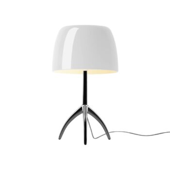 Foscarini Lumiere grande čierna/biela stmievateľná