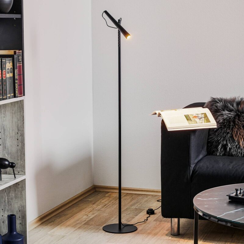 Foscarini Magneto stojaca LED lampa, čierna Foscarini Magneto stojaca LED lampa, čierna