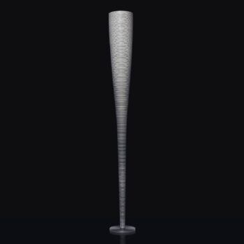 Foscarini Mite stojaca LED lampa, čierna