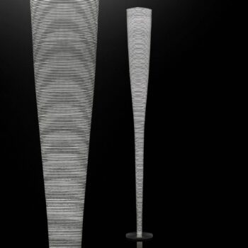 Foscarini Mite stojaca LED lampa, čierna