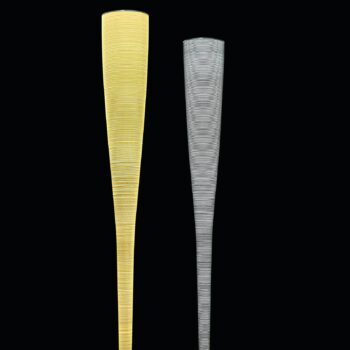 Foscarini Mite stojaca LED lampa, čierna