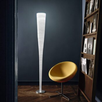 Foscarini Mite stojacia lampa E27, čierna