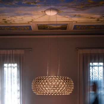 Foscarini MyLight Caboche Plus grande CCT, číra