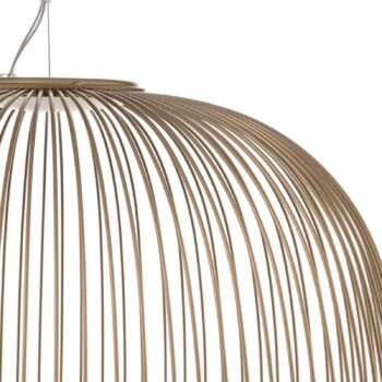 Foscarini MyLight Spokes 2 midi závesná, zlatá