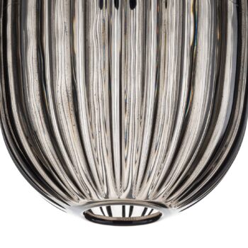 Foscarini Plass media závesná lampa E27, sivá