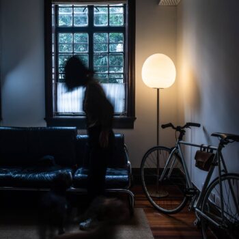 Foscarini Rituals XL stojaca, stmievateľná, grafit