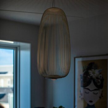 Foscarini Spokes 1 závesné LED svetlo biela