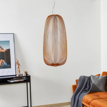 Foscarini Spokes 1 závesné LED svetlo medená