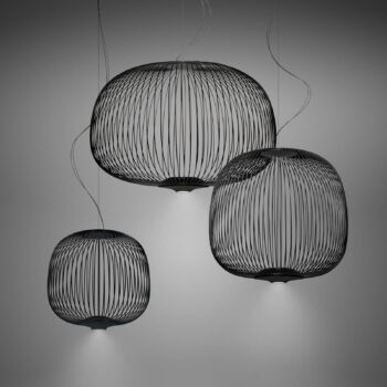 Foscarini Spokes 2 piccola MyLight stmieva čierna