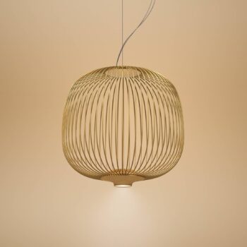 Foscarini Spokes 2 piccola MyLight stmieva zlatá