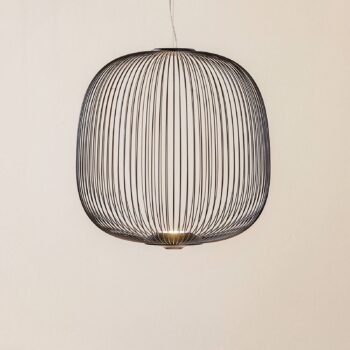 Foscarini Spokes 2 závesné LED svetlo grafit