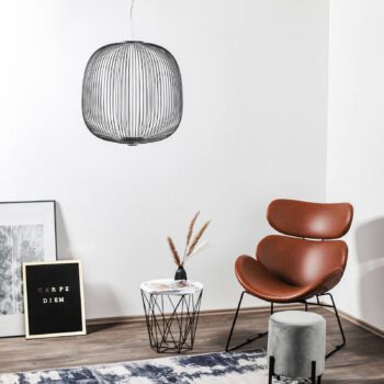 Foscarini Spokes 2 závesné LED svetlo grafit