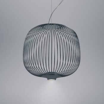Foscarini Spokes 2 závesné LED svetlo grafit
