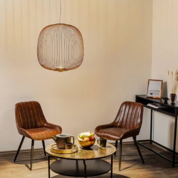 Foscarini Spokes 2 závesné LED svetlo medená