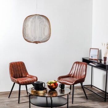 Foscarini Spokes 2 závesné LED svetlo medená