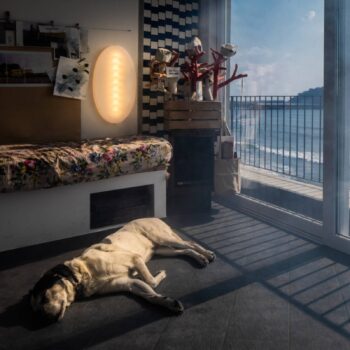 Foscarini Superficie media nástenné LED, 46 cm