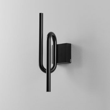 Foscarini Tobia nástenné LED svietidlo, čierna