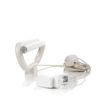 Foscarini Tobia nástenné LED svietidlo kábel biela