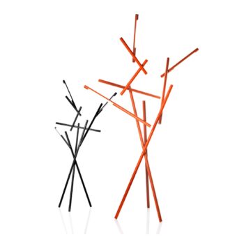 Foscarini Tuareg LED lampa, stmievač, čierna