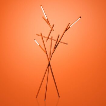 Foscarini Tuareg LED lampa, stmievač, oranžová