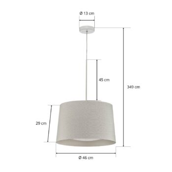 Foscarini Twiggy grande závesná lampa, biela