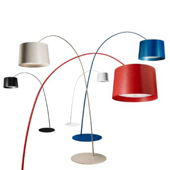 Foscarini Twiggy oblúkové svietidlo stmievač biela