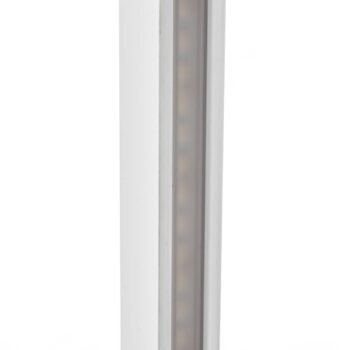 Funkčná stojacia lampa LED Orix v bielej farbe, 180 cm