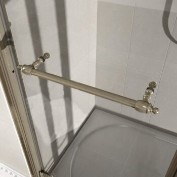 GELCO - ANTIQUE sprchové dvere 800, číre sklo, lavé, bronz GQ1280LC