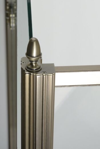 GELCO - ANTIQUE sprchové dvere 800, číre sklo, lavé, bronz GQ1280LC