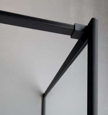 GELCO - CURE BLACK prídavný panel 350 číre sklo CB350