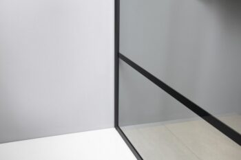GELCO - CURE BLACK sprchová zástena 1000 číre sklo CB100