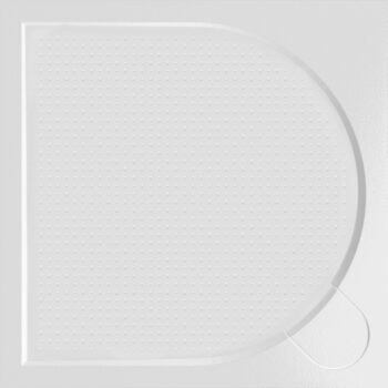 GELCO - LARCA sprchová vanička z liateho mramoru, štvorec 100x100x3cm PL001