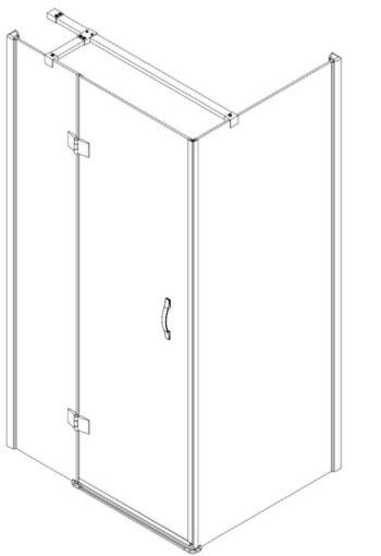 GELCO - Legro obdĺžniková sprchová zástena 1000x1200 L/P varianta GL1110GL5612
