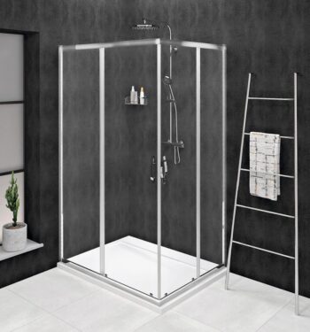 GELCO - SIGMA SIMPLY sprchové dvere posuvné pre rohový vstup 800 číre sklo GS2180