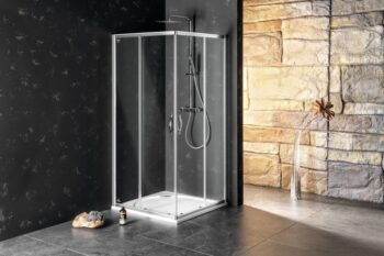 GELCO - SIGMA SIMPLY štvorcová sprchová zástena 800x800 rohový vstup, číre sklo GS2180GS2180