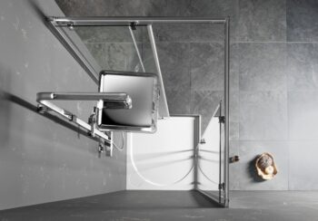 GELCO - SIGMA SIMPLY štvorcová sprchová zástena 800x800 rohový vstup, číre sklo GS2180GS2180