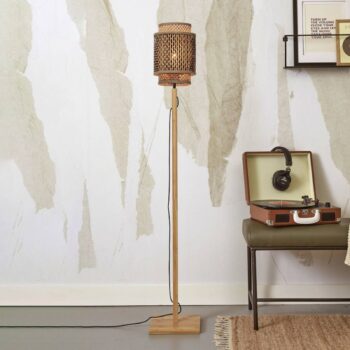 GOOD & MOJO Bhutan stojacia lampa 135 cm prírodná